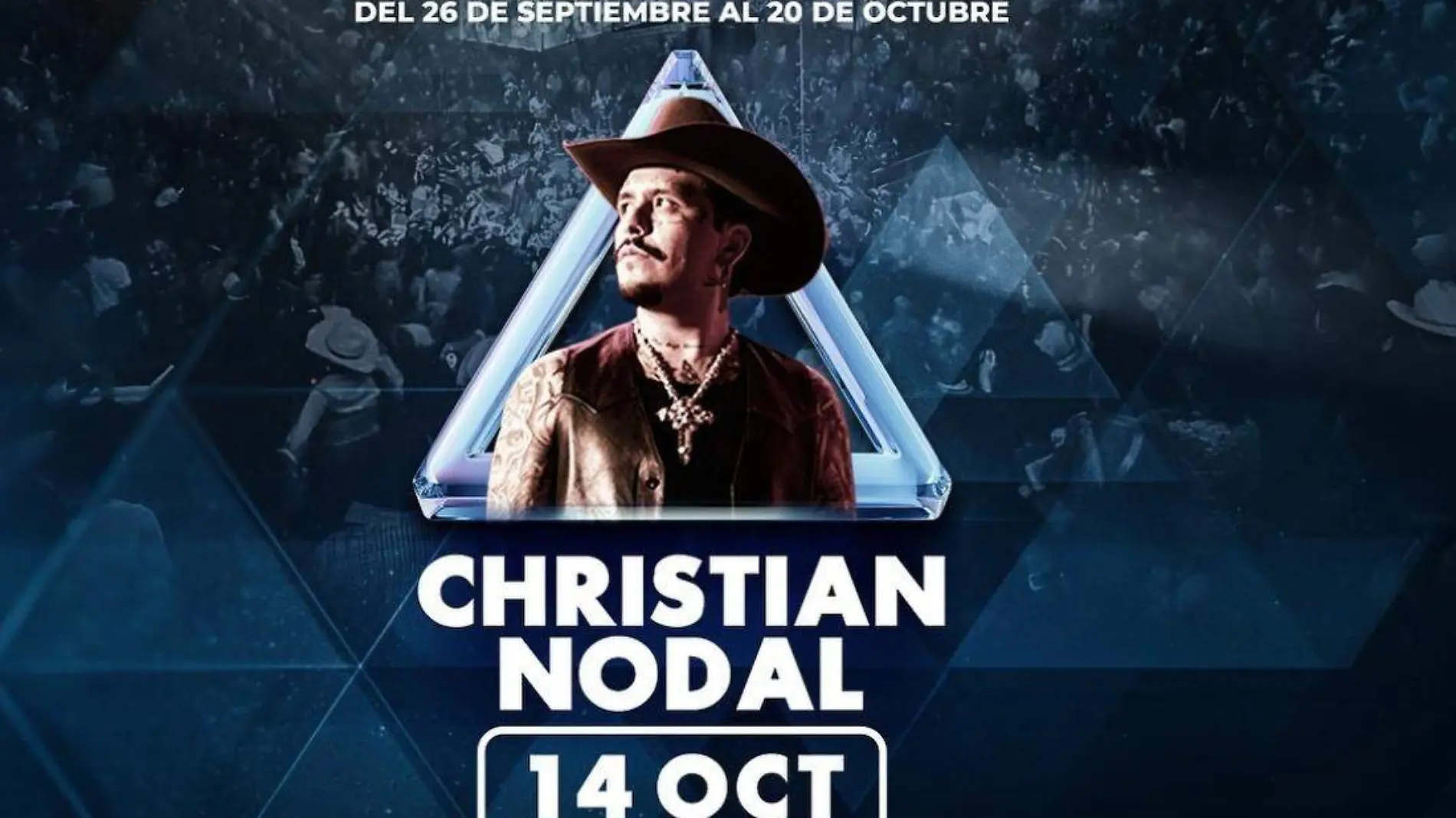 Christian Nodal en Pachuca